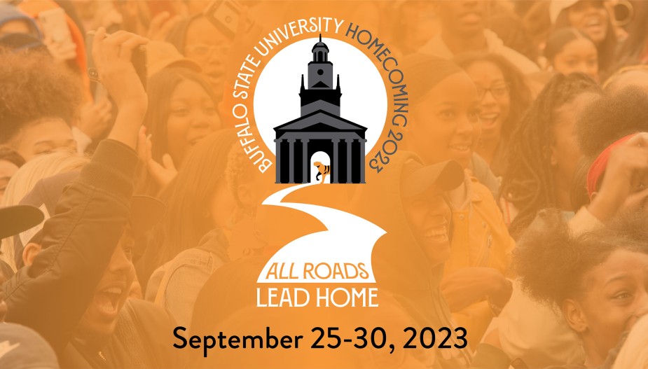 Homecoming Logo, All Roads Lead Home, September 25-30, 2023